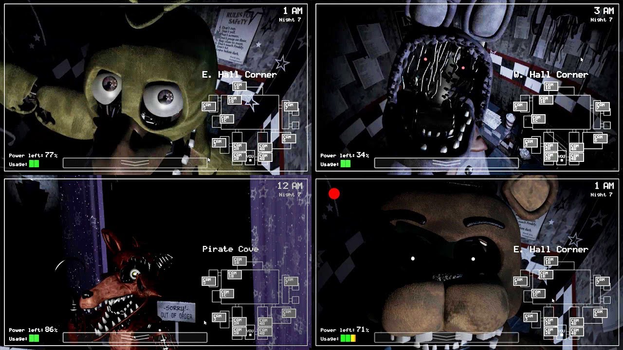 Android) FNaF 1 Mod REMASTERED by The Defective Butcher - Game Jolt