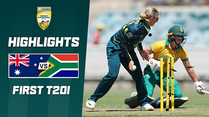 Australia v South Africa 2023-24 | First T20I
