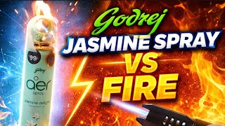 Godrej Aer Spray vs Fire 😱 What Happens? #fire #explore #explosion #hazard 