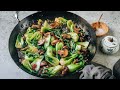 Bok choy and mushroom stir fry recipe