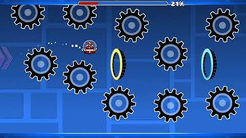 Die in a Fire - Geometry dash layout (NOT FULL!!!)