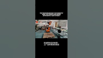 The wisdom behind the robotic arm: factories run more efficiently and stably #robotization