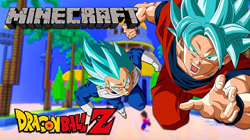 I Played the Official Minecraft Dragon Ball Z Mod and it