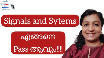 Signals and Systems, EEE, KTU 2015 scheme, Btech tuition