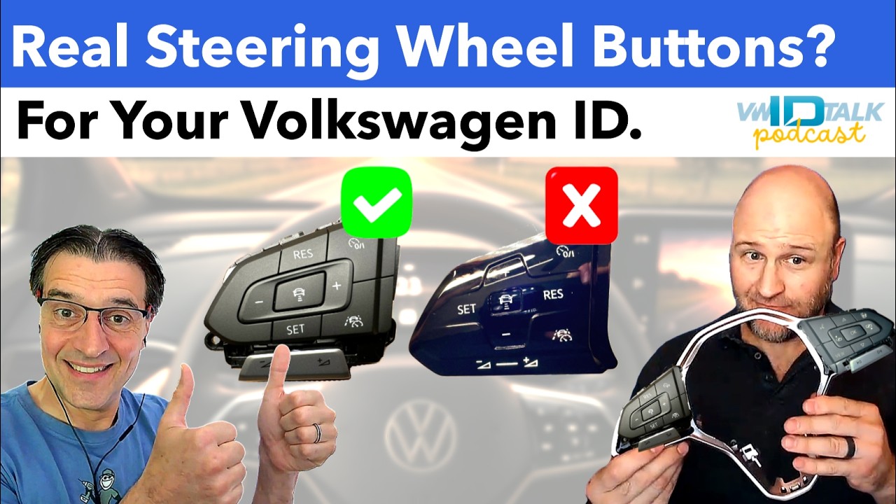 Большая проблема VW ID.4 РЕШЕНА — настоящие кнопки на руле!