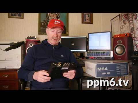 PPM6TV MOTU M64 AVB MADI USB Interface review