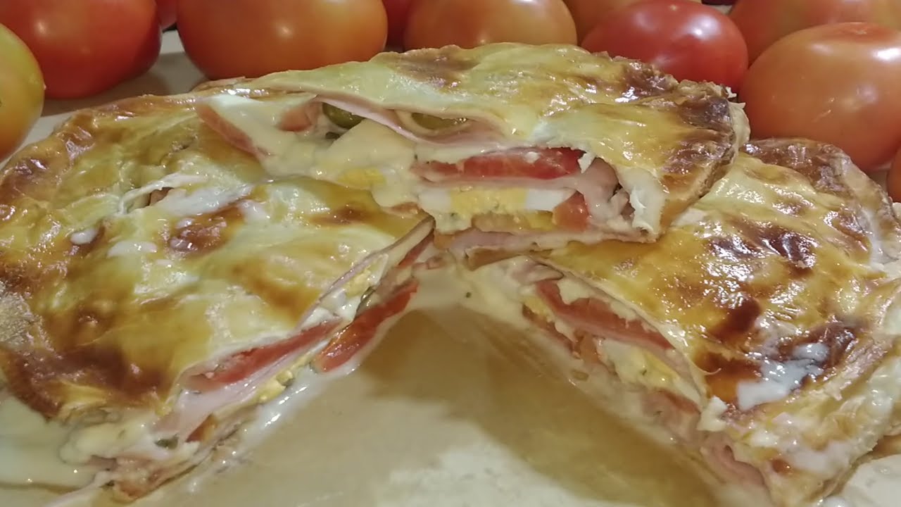 Tarta de Jamon y Queso!!