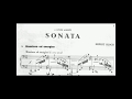 Ernest Bloch - Piano Sonata, B. 69