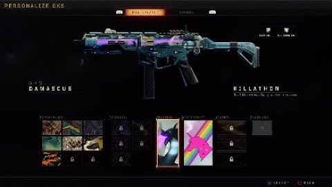 HOW TO EQUIP SIGNATURE/REACTIVE CAMO (Black ops4)