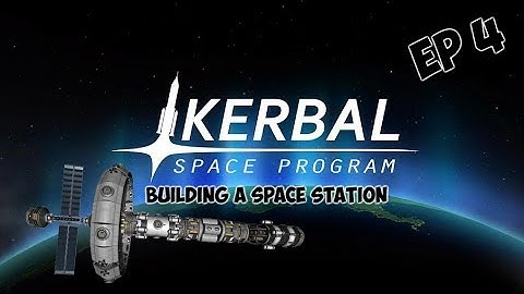 Kerbal Space Program - Space Station TIMELAPSE Build - Episode 4! - Ore Processing Unit