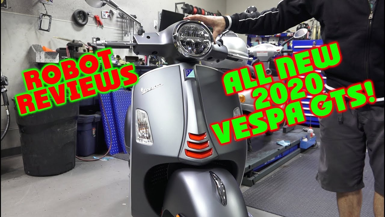 All New 2020 Vespa Gts Super Sport 300 With Hpe Motor