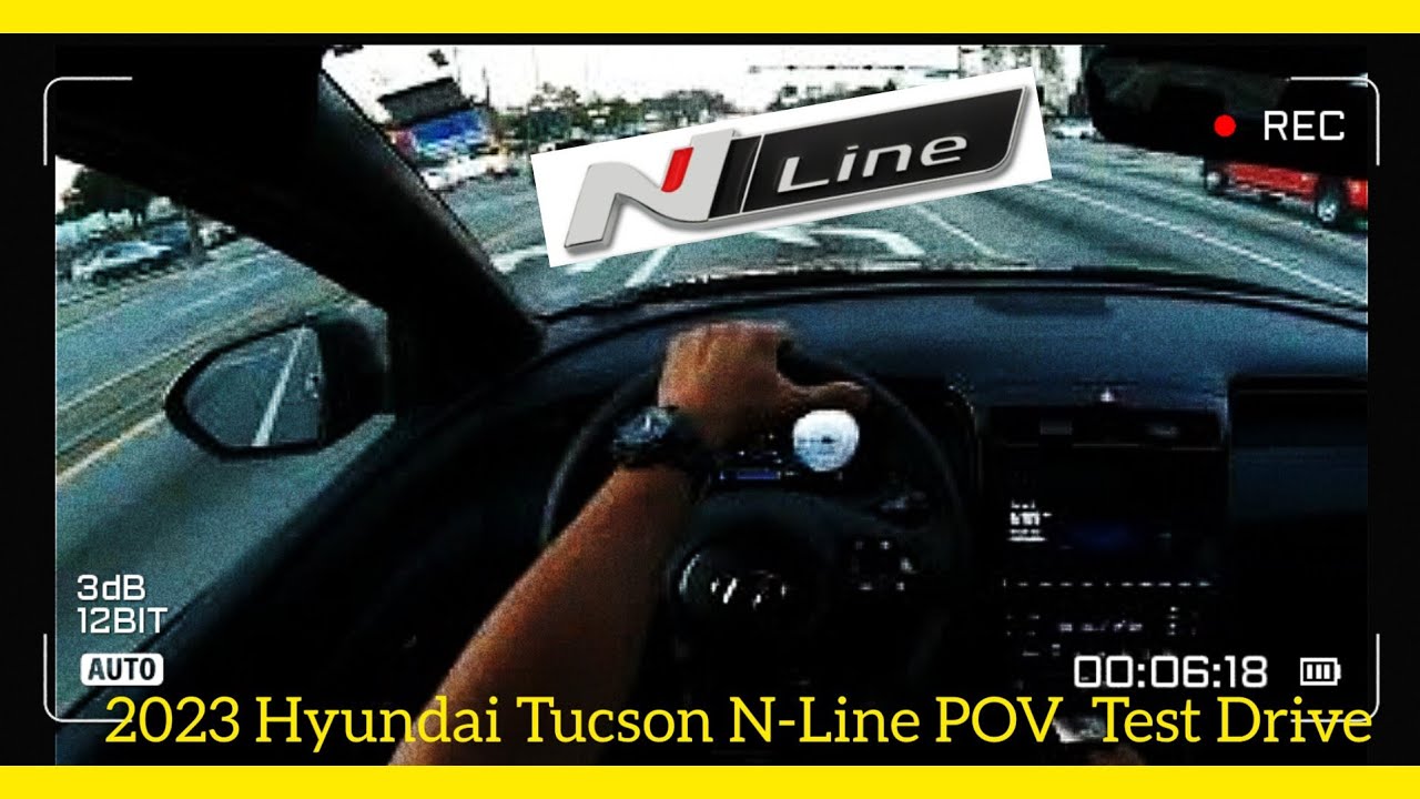 ✅️2023 Hyundai Tucson N-Line 4K POV Test Drive