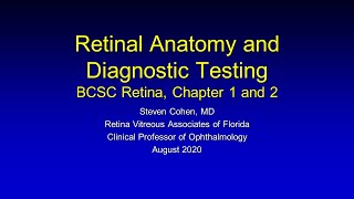 Retina Anatomy and Diagnostic Testing