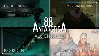 Antarctica 88 - ALL ENDINGS (Good Ending, Bad Ending, Medium Ending & Additional Ending)