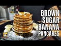 Brown Sugar Banana Pancakes | #BreakfastwithAB