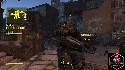How to complete bugged Paladin Danse “check your fire” Fire Support quest in Fallout 4 (PS5, Xbox)