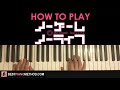 HOW TO PLAY - No Game No Life OP - This Game (Piano Tutorial Lesson)