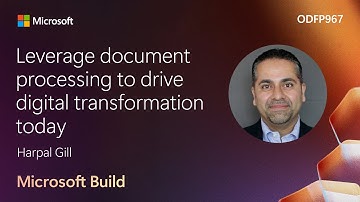 Leverage document processing to drive digital transformation today | ODFP967