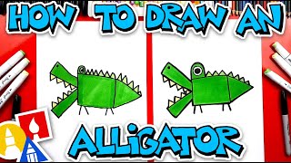 How To Draw An Alligator