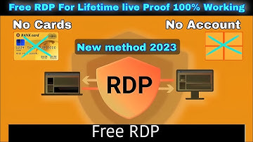 How to create RDP | Create High Speed RDP | RDP kaise banaye | 32Gb free rdp