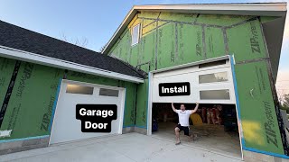 Clopay garage door install