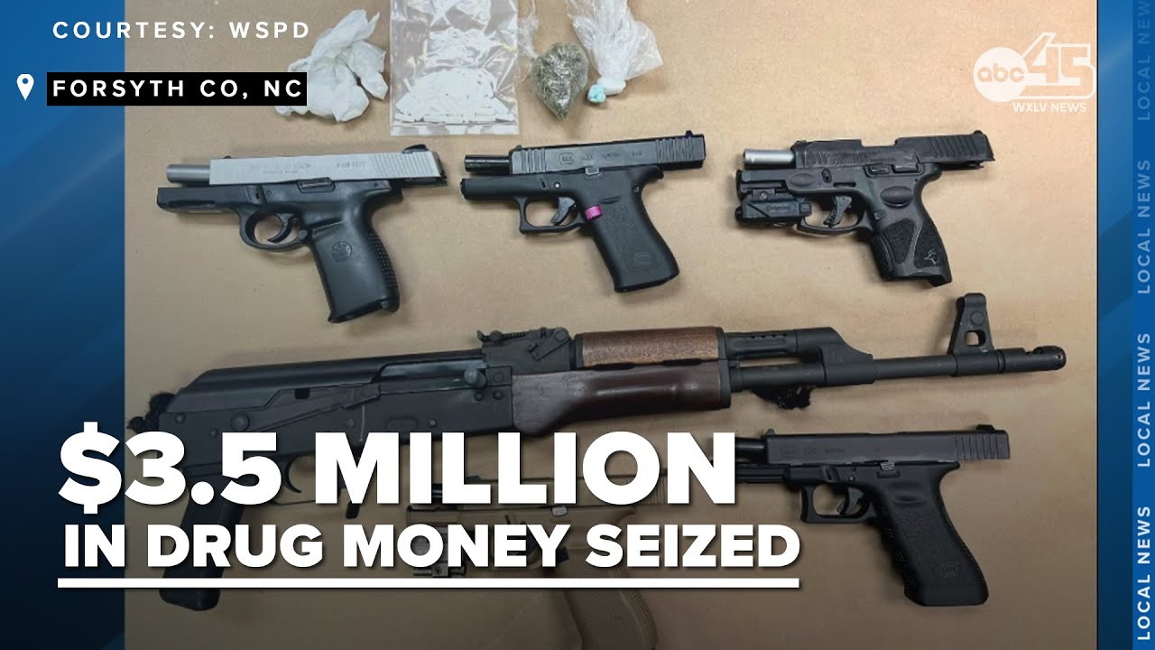 Forsyth County Drug Task Force seizes around $3.5 million worth of ...
