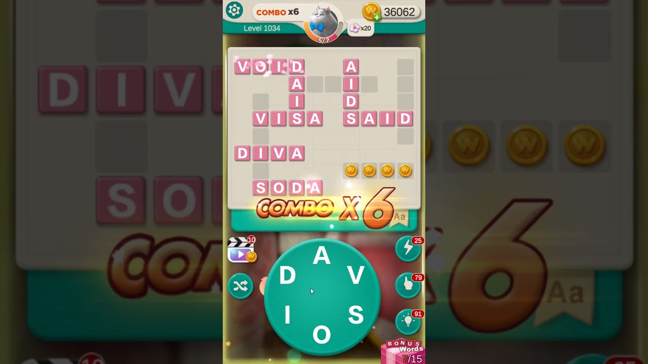 WORD VILLAS level 1034