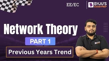 GATE 2024 EE/EC | Network Theory | Previous Years Trend | BYJU
