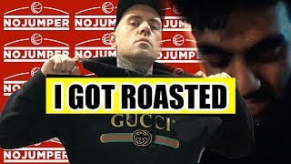 I GOT ROASTED AND CALLED AN INDIAN BY ADAM22 S NO JUMPER SUBREDDiT I lose it REDDIT REACTION