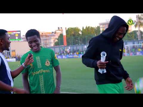 OKELLO AFUNGUKA BAADA YA KUPIGA HAT TRICK DHIDI YA TRA UNITED 