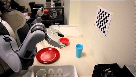 PR2 robot clears dinner table - Stanford University