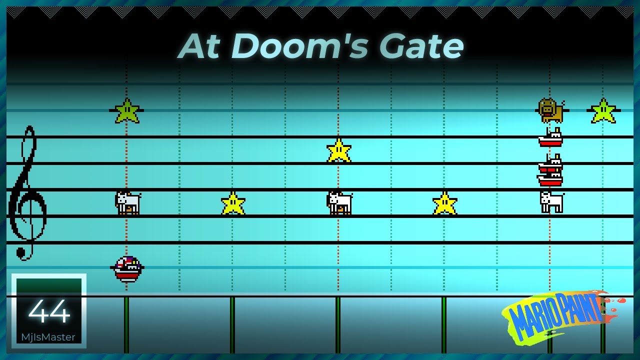 Doom: At Doom's Gate - Mario Paint Composer