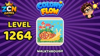 Colony Flow Level 1264 Walkthrough | New Update | Full Solution