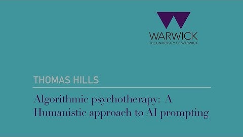 "Algorithmic Psychotherapy: A Humanistic Approach to Understanding Biases in AI" by Thomas Hills