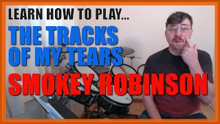 ★ The Tracks Of My Tears (Smokey Robinson & The Miracles) ★ Drum Lesson PREVIEW | How To Play Song