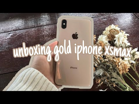 Unboxing Gold iPhone