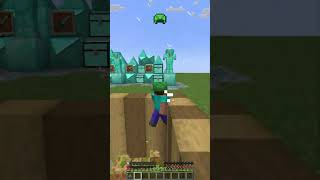 Creeper Danger Pit vs Helping Items #meme #shorts #minecraft