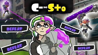 CLIMBING FROM C- TO S+ WITH THE WORST WEAPON IN SPLATOON 3