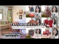 NUEVA DECORACIÓN de NAVIDAD✨Transforma la CASA con ESTAS IDEAS! ASÍ QUEDÓ CON EL TRUCO DE WALLPAPER