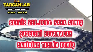 SİGORTADAN 230.000₺ PARA ALIP ,2023 MODEL ARACIN ŞASELERİNE BAKARMISINIZ ????