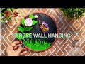 how to make beautiful 3d Rose wall hanging with Superclay easy at home