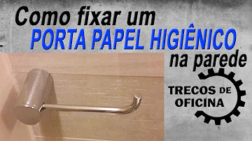 Como instalar porta papel Deca?