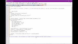 Celebrity CIS125 Module 3 Scope of Variables Profile