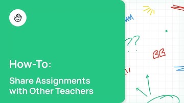 Share Assignments with Other Teachers