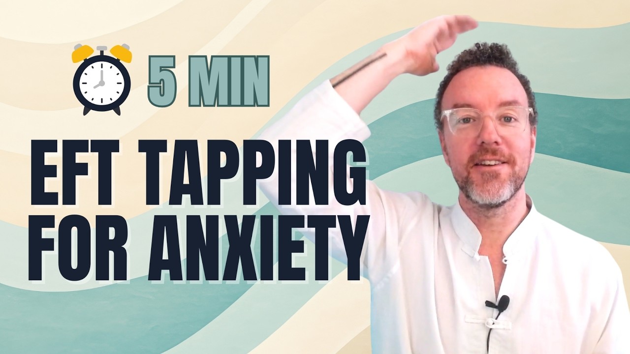 3 Minute EFT Tapping Meditation to Calm Anxiety Now - YouTube