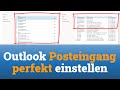 Outlook Posteingang perfekt einstellen für mehr Produktivität  |  Online Kurs