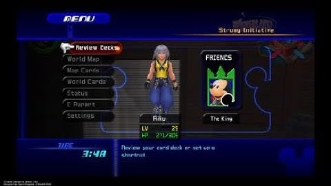 Kingdom Hearts Re: Chain of Memories Playthrough: Neverland (3rd Segment) Riku