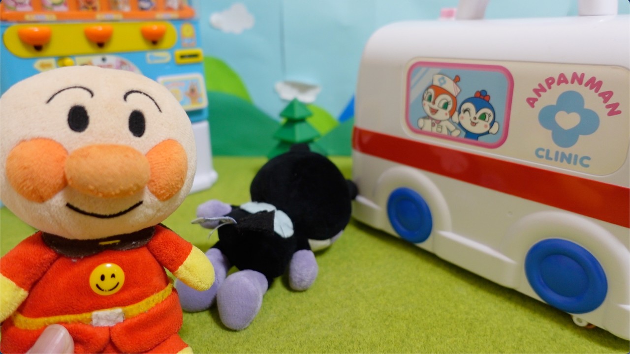 アンパンマンと暑い日におそとへ遊びに行く時のおやくそく♪