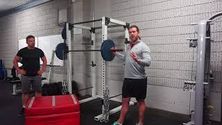 Box Squat With Chain