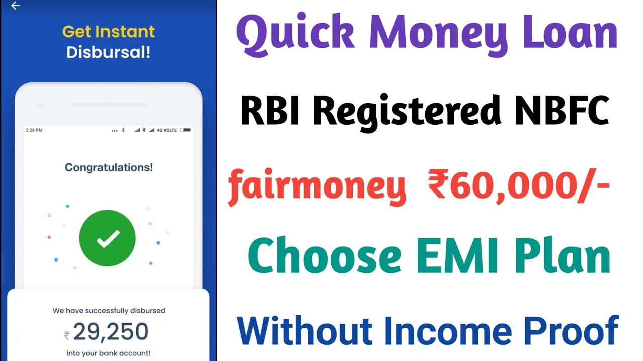 Quick Money: Instant Loan Disbursed| Best Loan App 2022 | NBFC Approved| Without Income Proof-- Live